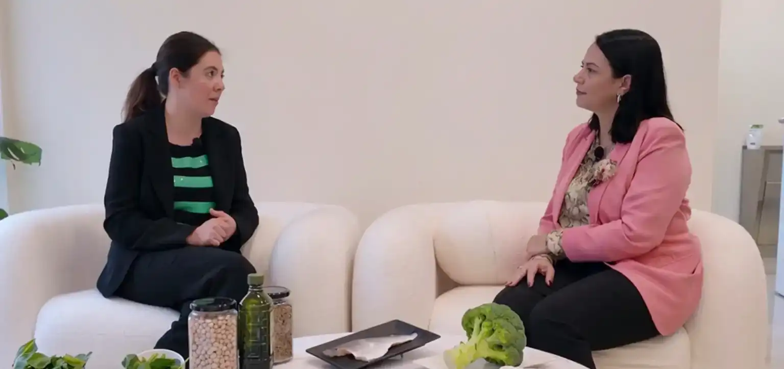 La nutricionista de EGOS, Andrea Grau, acude al programa de Telemadrid