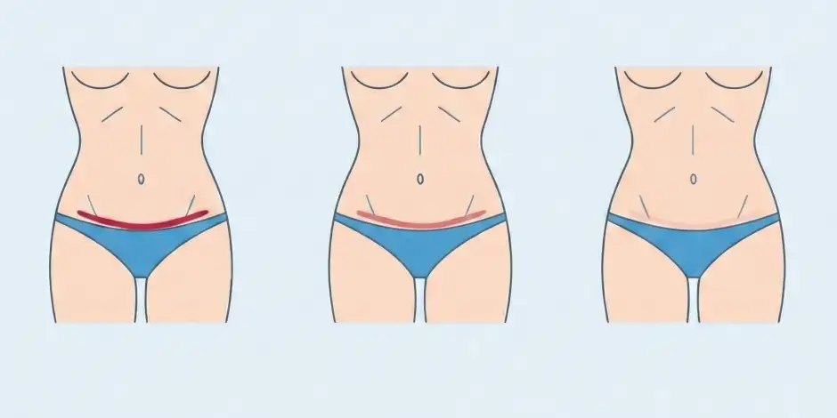 Cicatriz de abdominoplastia: cuidados y situaciones reales