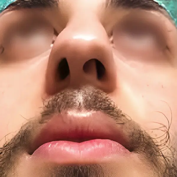 Antes de Rinoplàstia secundària