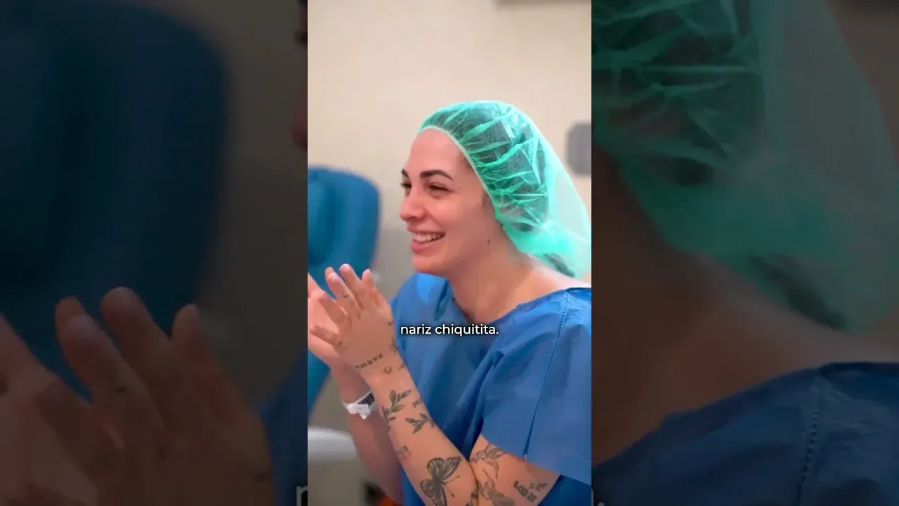 Marina logra la nariz que quería